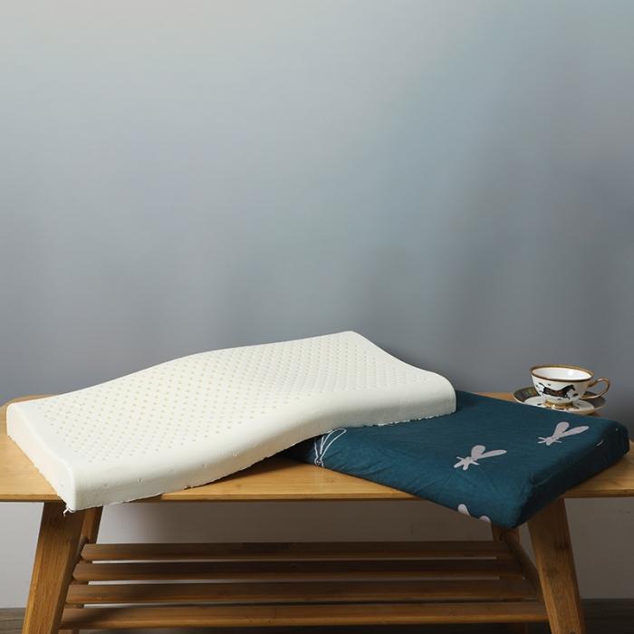 91家纺网 家纺一手货源 找家纺 微枕芯 2020新款低薄款成人儿童护颈椎乳胶枕头单只