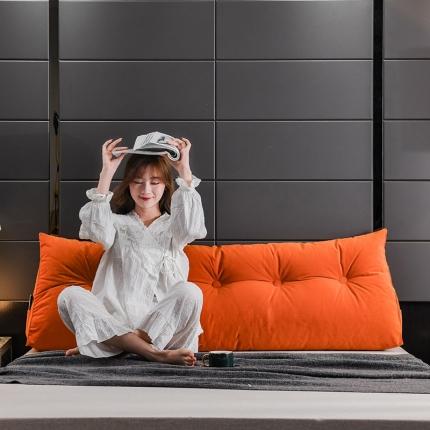 91家纺网 家纺一手货源 找家纺 （总）一兰 2021新款臻绒三角靠垫床头靠枕榻榻米靠背抱枕