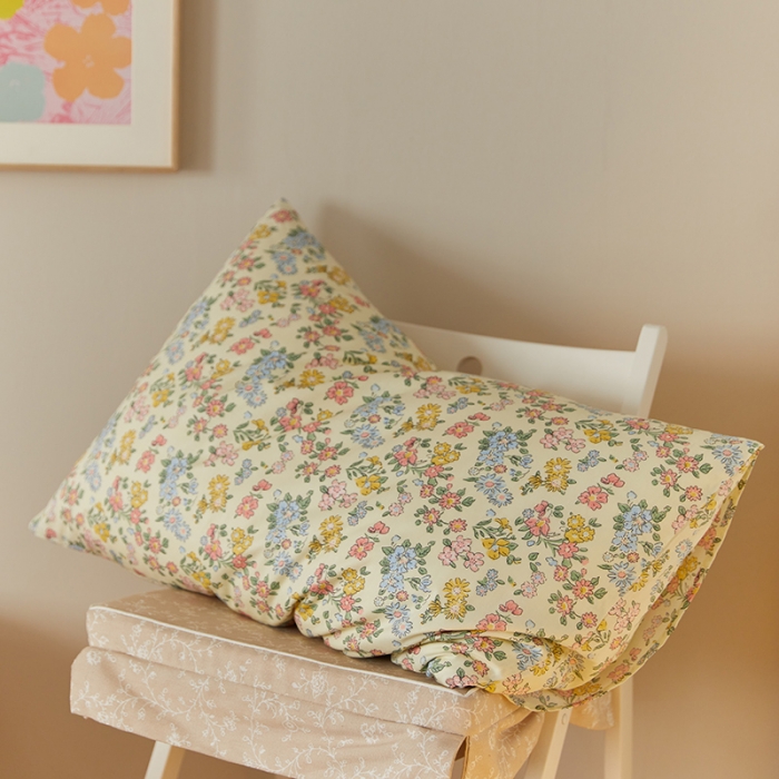 91家纺网 家纺一手货源 找家纺 窝米 2021新款全棉四件套花卉系列 东篱