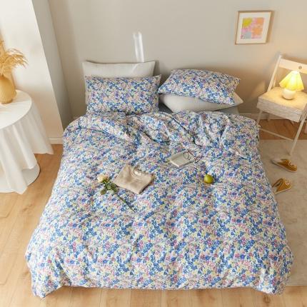 窝米 2021新款全棉四件套花卉系列 幻境