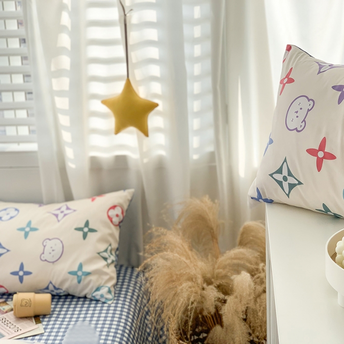 91家纺网 家纺一手货源 找家纺 （总）澳萝拉 2021新款印花全棉四件套