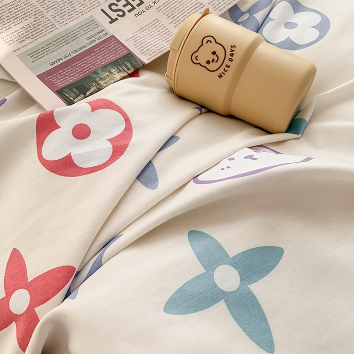 91家纺网 家纺一手货源 找家纺 澳萝拉 2021新款印花全棉四件套 爱尔威