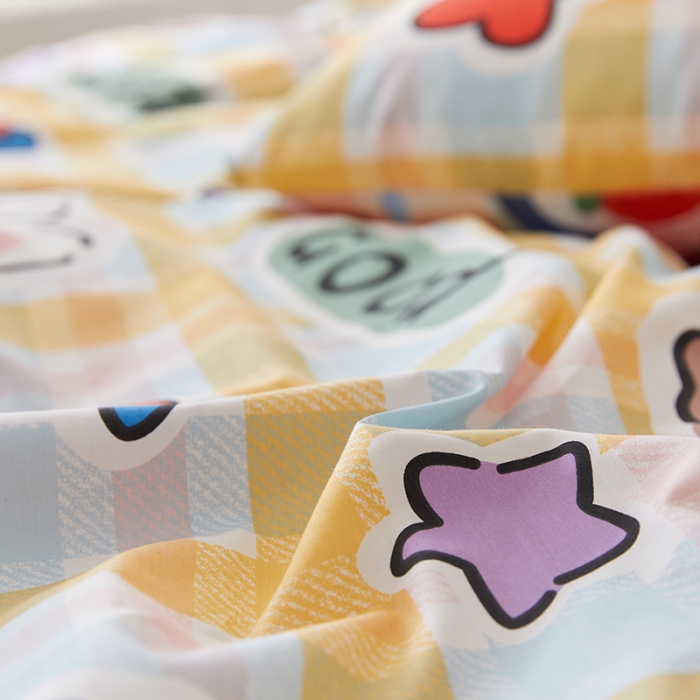 91家纺网 家纺一手货源 找家纺 （总）窝米 2021新款春季全棉卡通四件套