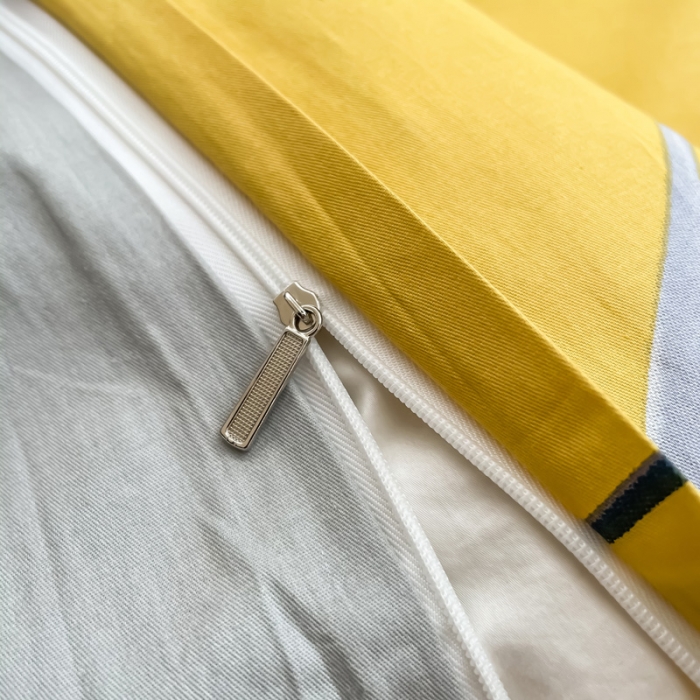 91家纺网 家纺一手货源 找家纺 金爱家 2021新款全棉活性花卉系列四件套 希尔黄风格1