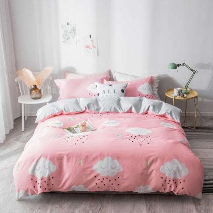 91家纺网 家纺一手货源 找家纺 （总）星期三 2021新款全棉13372花型单被套（加老板微信有会员价）