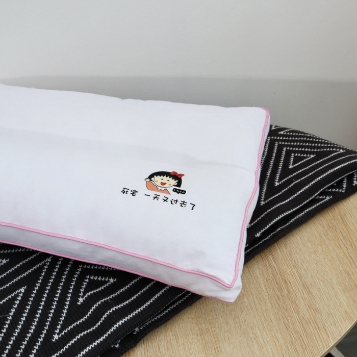 91家纺网 家纺一手货源 找家纺 （总）伟邦枕芯 2021新款全棉立体儿童水洗枕（30*50）