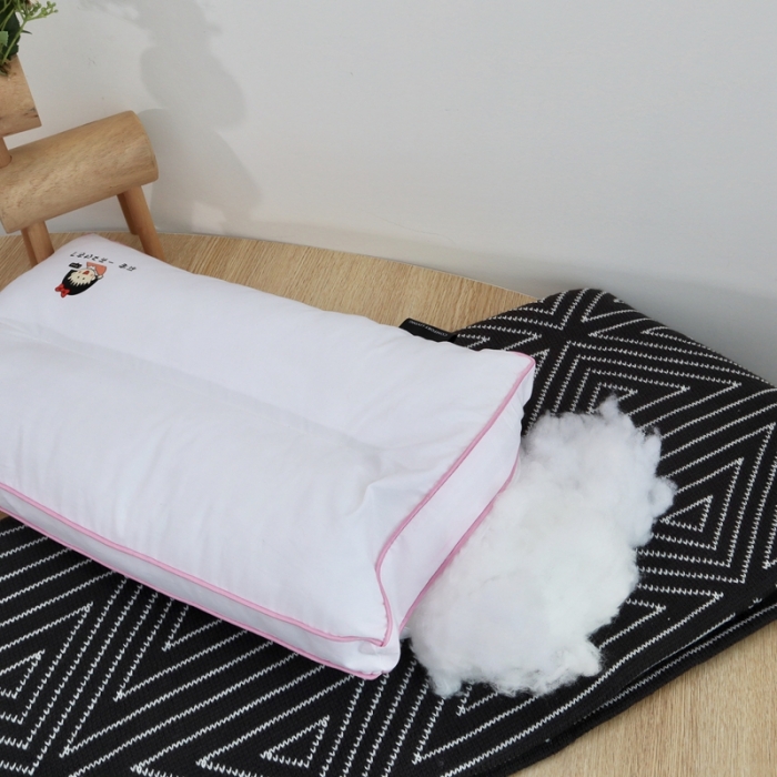 91家纺网 家纺一手货源 找家纺 （总）伟邦枕芯 2021新款全棉立体儿童水洗枕（30*50）