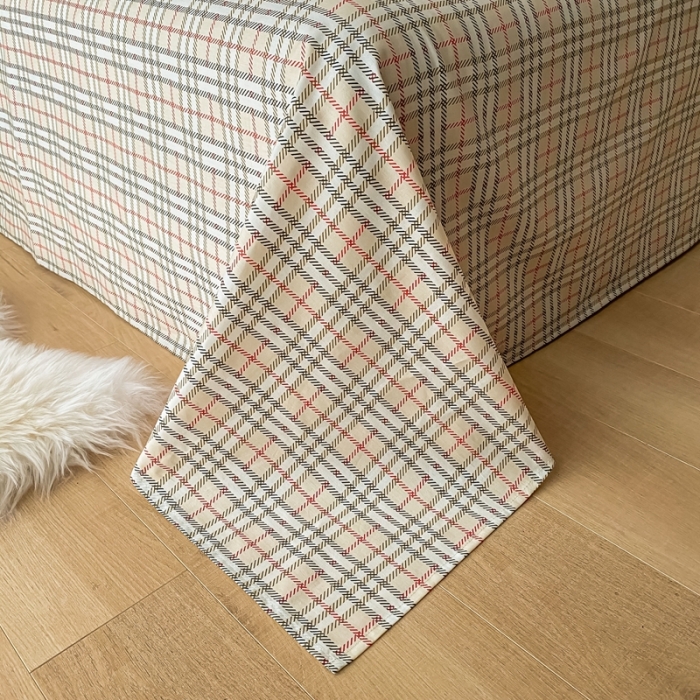 91家纺网 家纺一手货源 找家纺 沐棉家居  2022年新款13370全棉印花四件套直播爆款 布偶熊