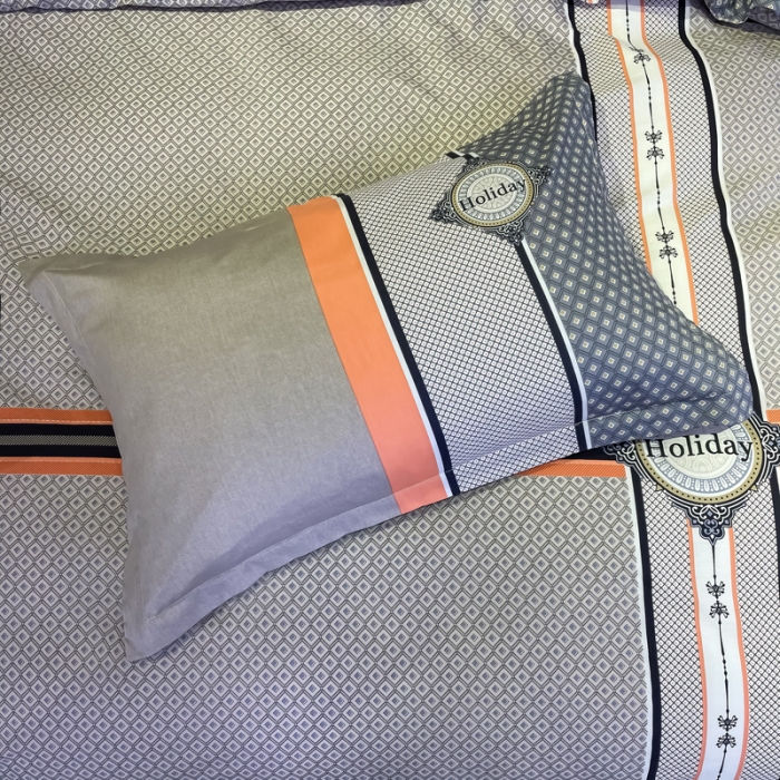 91家纺网 家纺一手货源 找家纺 金爱家 2021新款全棉13372四件套条格简约系列 卢卡斯