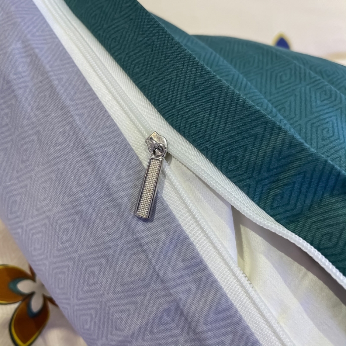 91家纺网 家纺一手货源 找家纺 金爱家 2021新款全棉13372四件套条格简约系列 迈凯伦