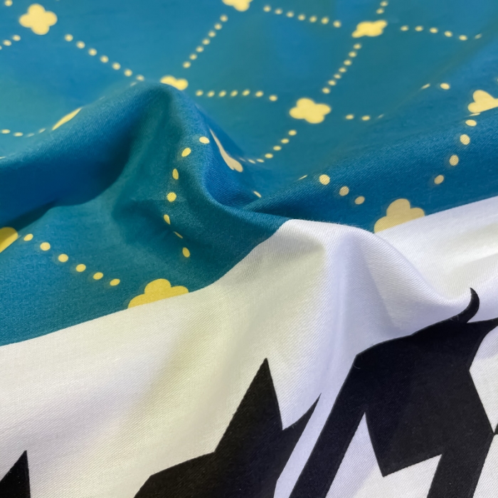 91家纺网 家纺一手货源 找家纺 金爱家 2021新款全棉13372四件套条格简约系列 赛亚