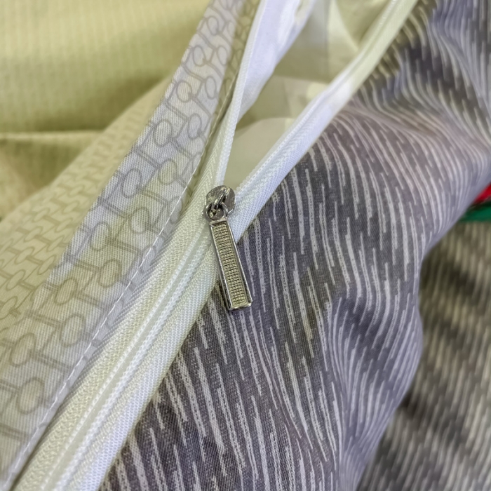 91家纺网 家纺一手货源 找家纺 金爱家 2021新款全棉13372四件套条格简约系列 极简主义