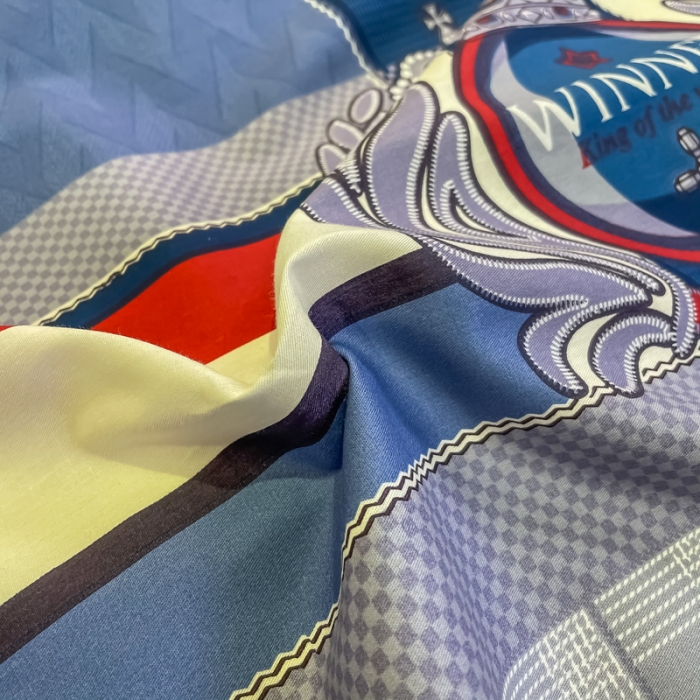 91家纺网 家纺一手货源 找家纺 金爱家 2021新款全棉13372四件套条格简约系列 圣卡罗