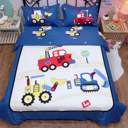 91家纺网 家纺一手货源 找家纺 （总）金爱家 2021新款13070卡通全棉四件套