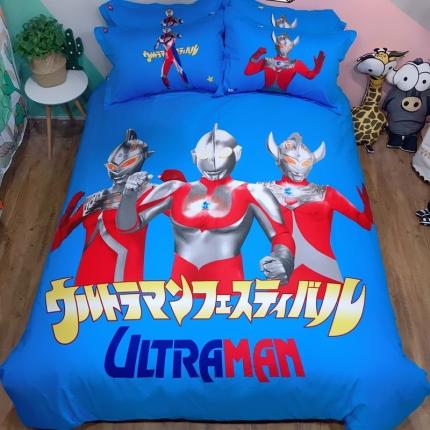 91家纺网 家纺一手货源 找家纺 （总）金爱家 2021新款13070卡通全棉四件套