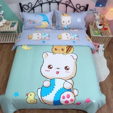 91家纺网 家纺一手货源 找家纺 （总）金爱家 2021新款13070卡通全棉四件套