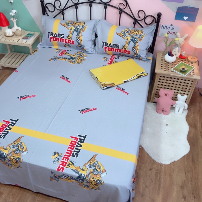 91家纺网 家纺一手货源 找家纺 （总）金爱家 2021新款13070卡通全棉四件套