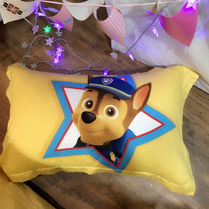 91家纺网 家纺一手货源 找家纺 金爱家 2021新款13070卡通全棉四件套 独家幸福汪汪队