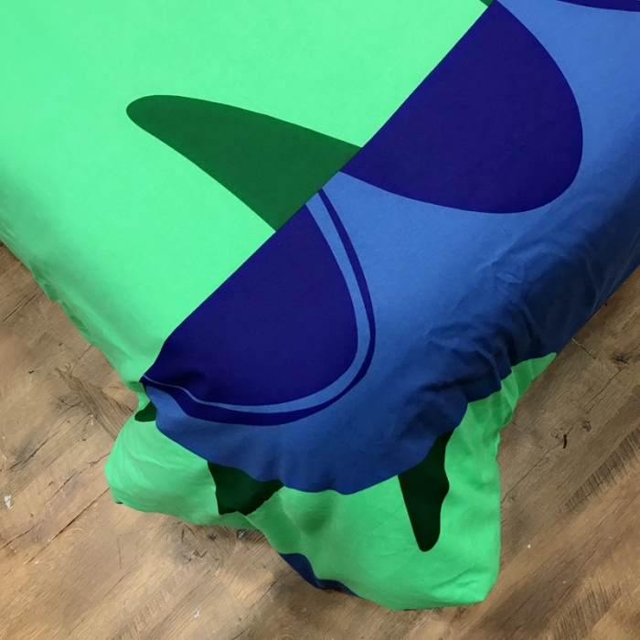 91家纺网 家纺一手货源 找家纺 金爱家 2021新款13070卡通全棉四件套 恐龙乐园