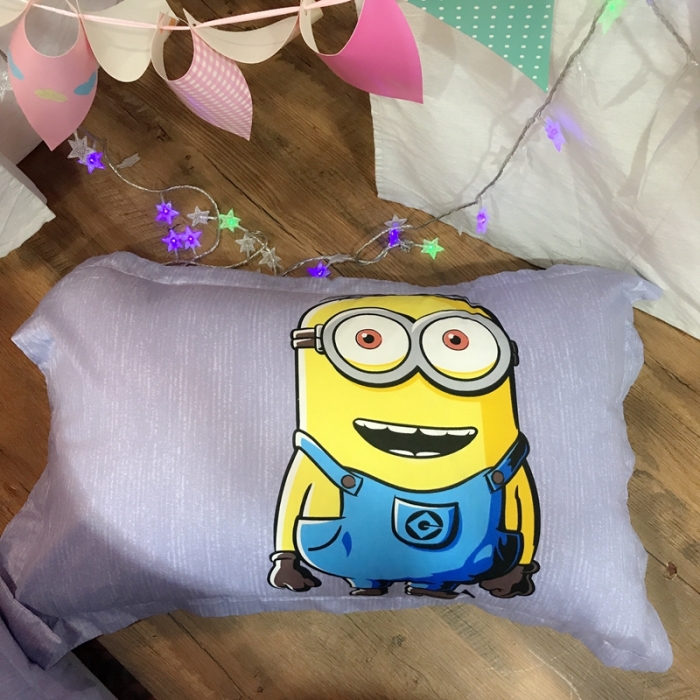 91家纺网 家纺一手货源 找家纺 金爱家 2021新款13070卡通全棉四件套 牛仔小黄人