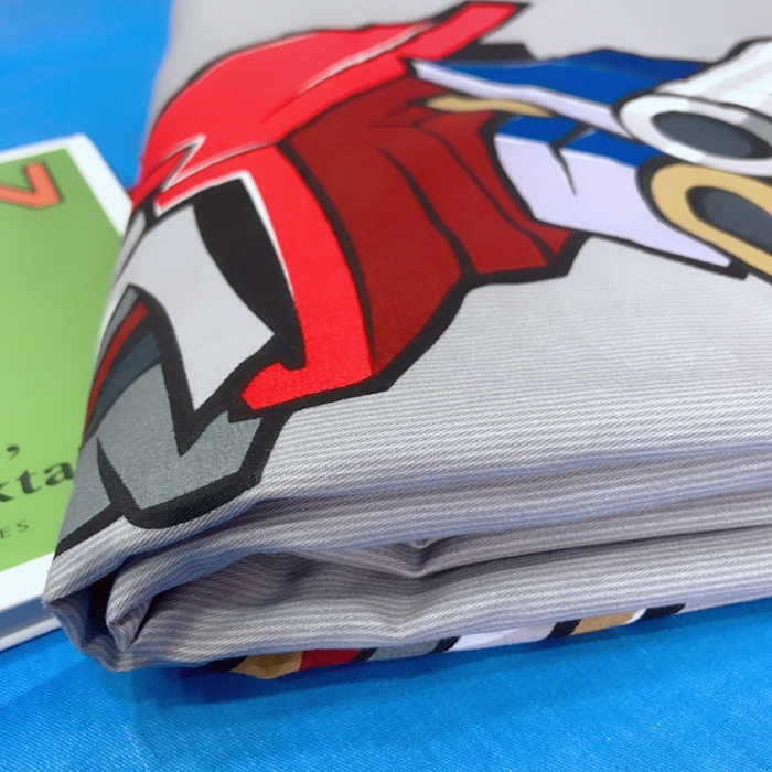 91家纺网 家纺一手货源 找家纺 金爱家 2021新款13070卡通全棉四件套 擎天柱