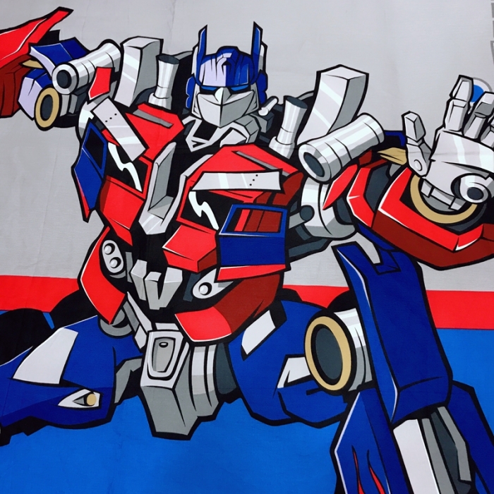 91家纺网 家纺一手货源 找家纺 金爱家 2021新款13070卡通全棉四件套 擎天柱