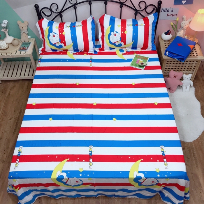 91家纺网 家纺一手货源 找家纺 金爱家 2021新款13070卡通全棉四件套 贪睡