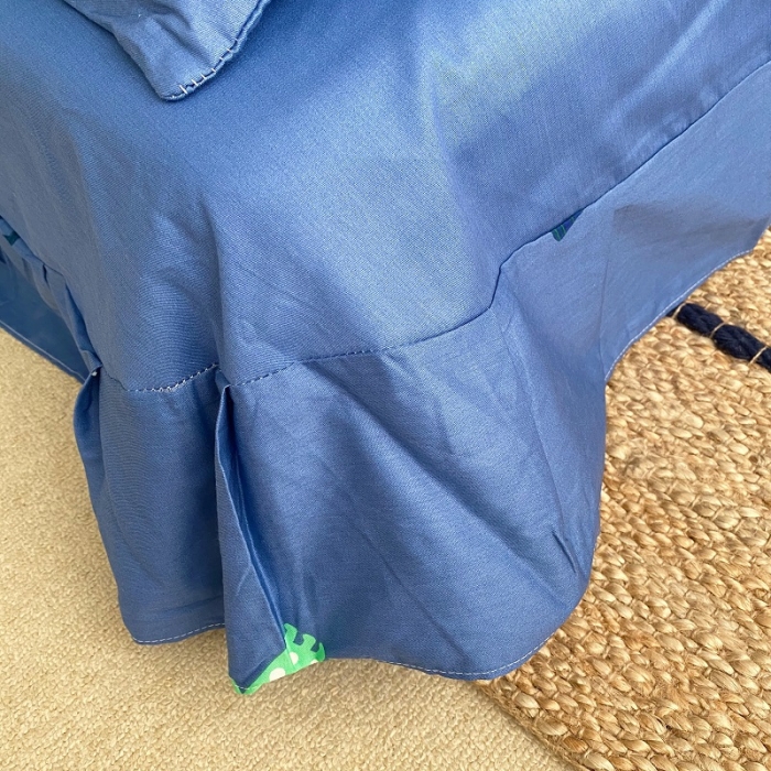 91家纺网 家纺一手货源 找家纺 金爱家 2021新款13372卡通全棉四件套 恐龙乐园1