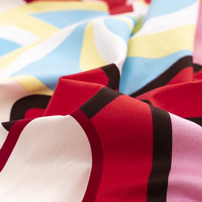 91家纺网 家纺一手货源 找家纺 金爱家 2021新款13372卡通全棉四件套 森兔