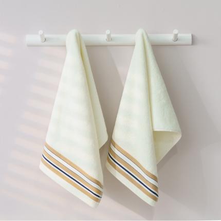 91家纺网 家纺一手货源 找家纺 （总）朴尔 2021新款全棉32股彩格条系列毛巾浴巾