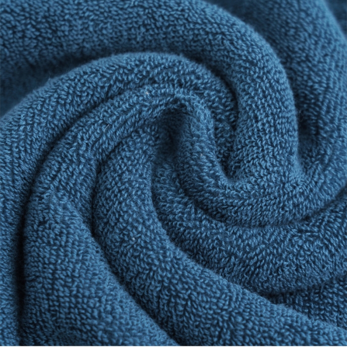 91家纺网 家纺一手货源 找家纺 朴尔 2021新款全棉32股彩格条系列毛巾浴巾浴巾墨绿色