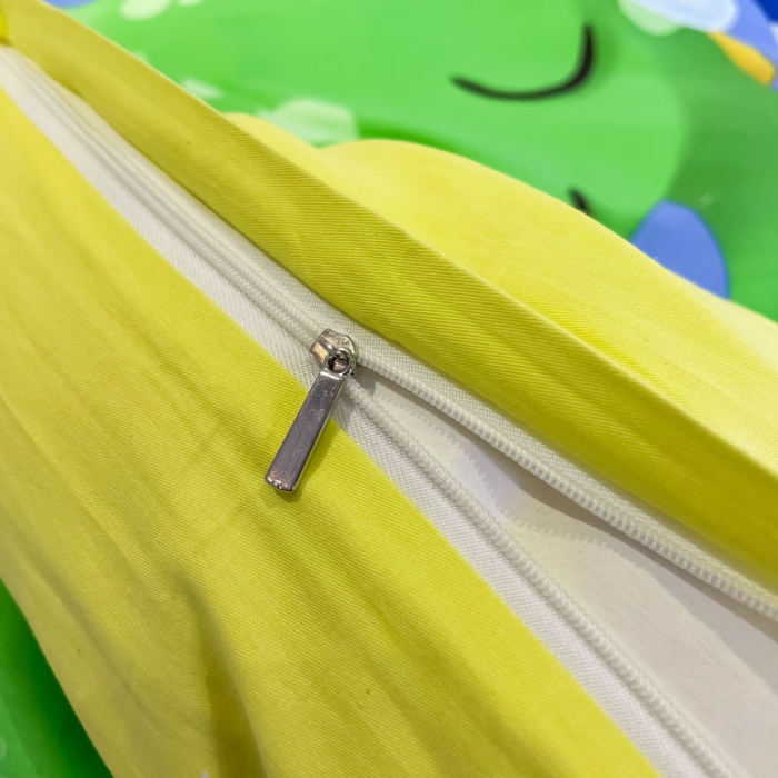 91家纺网 家纺一手货源 找家纺 金爱家 2021新款13372大版全棉卡通四件套晚安恐龙