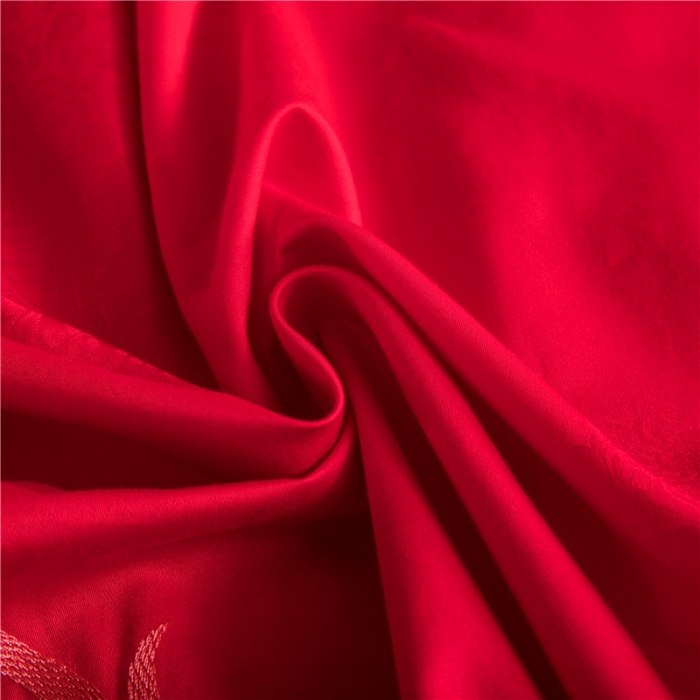 91家纺网 家纺一手货源 找家纺 2025新120S全棉刺绣贡缎提花婚庆四件套多件套和和美美