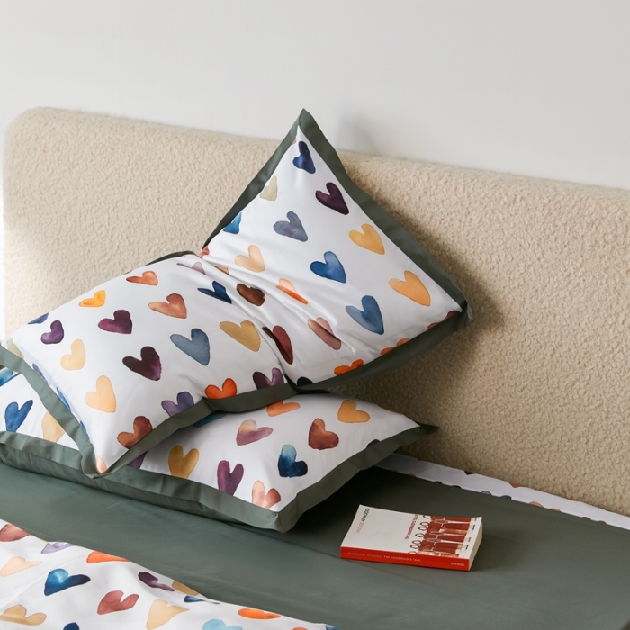 91家纺网 家纺一手货源 找家纺 优然居 2021新款小边款INS风格四件套 洛芙兰