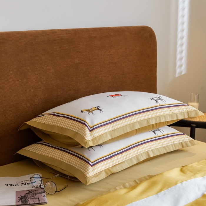 91家纺网 家纺一手货源 找家纺 （总）优然居 2021新款小边款轻奢风四件套