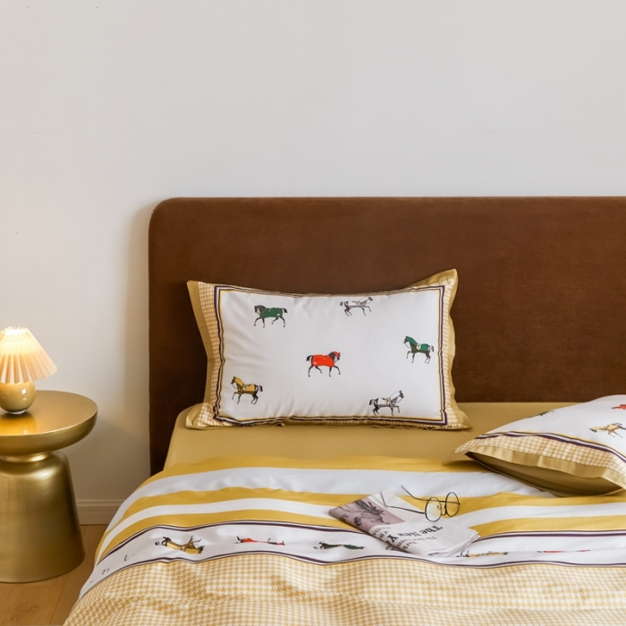 91家纺网 家纺一手货源 找家纺 （总）优然居 2021新款小边款轻奢风四件套