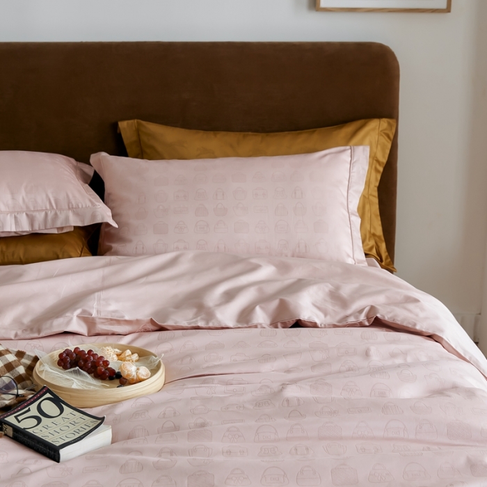 91家纺网 家纺一手货源 找家纺 优然居 2021新款提花四件套 简妮