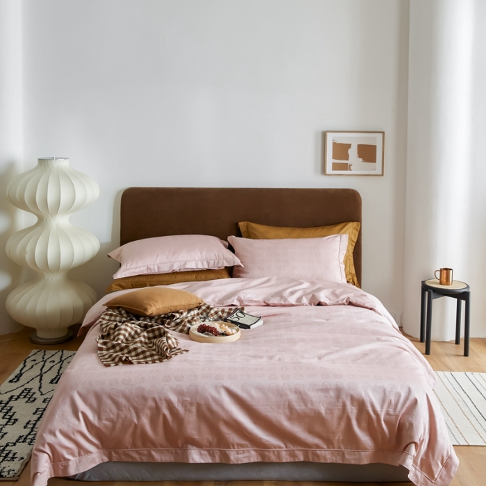 91家纺网 家纺一手货源 找家纺 优然居 2021新款提花四件套 简妮