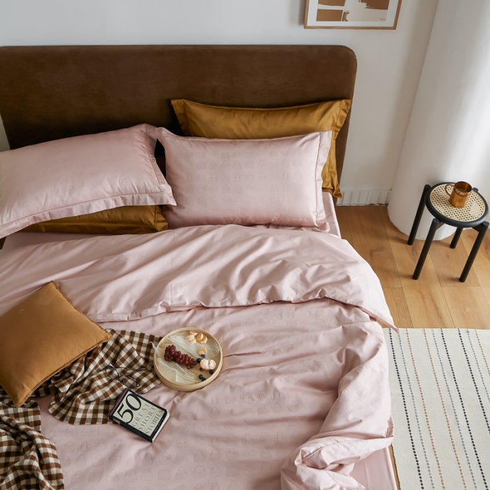 91家纺网 家纺一手货源 找家纺 优然居 2021新款提花四件套 简妮