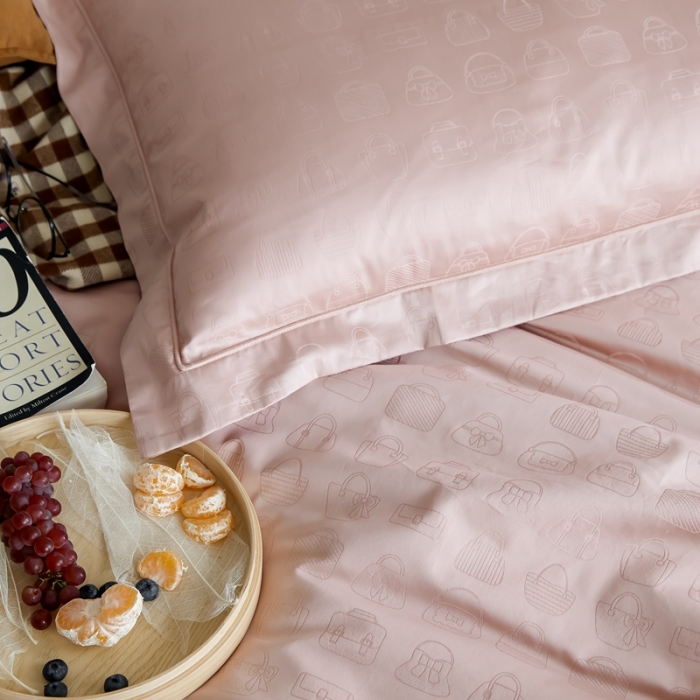 91家纺网 家纺一手货源 找家纺 优然居 2021新款提花四件套 简妮