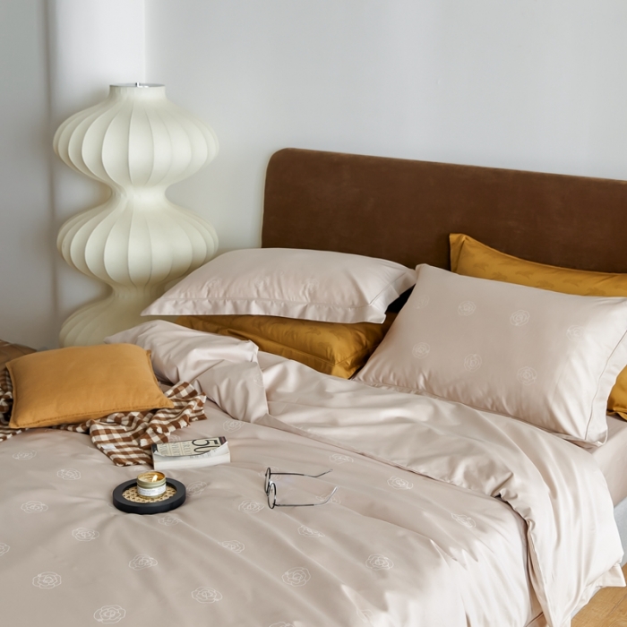 91家纺网 家纺一手货源 找家纺 优然居 2021新款提花四件套 卡布里埃