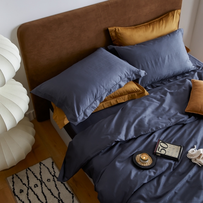 91家纺网 家纺一手货源 找家纺 优然居 2021新款提花四件套 卢卡斯