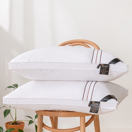 91家纺网 家纺一手货源 找家纺 全棉星级酒店羽丝绒枕芯 高级酒店三线羽丝绒枕枕头