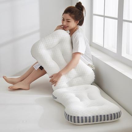 91家纺网 家纺一手货源 找家纺 （总）昕科 2021新款SPA枕针织棉枕48*74