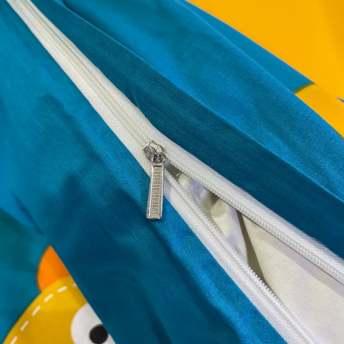 91家纺网 家纺一手货源 找家纺 金爱家 2021新款13372大版全棉卡通四件套 恐龙世界