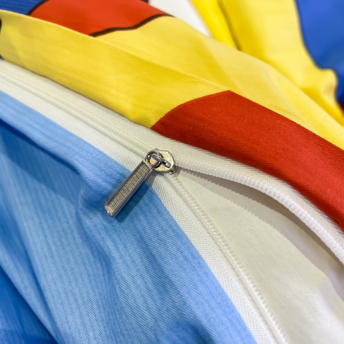 91家纺网 家纺一手货源 找家纺 金爱家 2021新款13372大版全棉卡通四件套 羞羞鹿