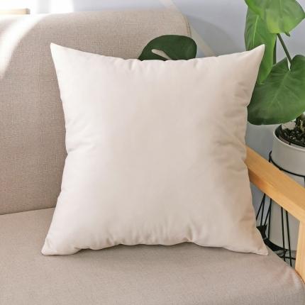 91家纺网 家纺一手货源 找家纺 荷兰绒抱枕厂家加工定做糖果绒抱枕纯色毛绒方枕靠背垫坐垫靠垫