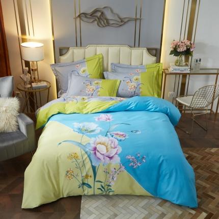 91家纺网 家纺一手货源 找家纺 （总）启航 2021年爆款全棉春夏新品四件套