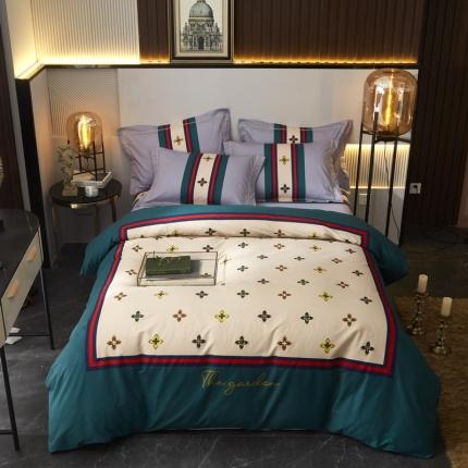 91家纺网 家纺一手货源 找家纺 （总）启航 2021年爆款全棉春夏新品四件套