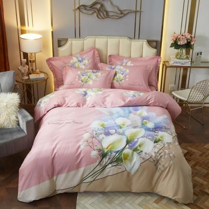 91家纺网 家纺一手货源 找家纺 （总）启航 2021年爆款全棉春夏新品四件套